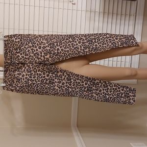 Leopard Print Pants
